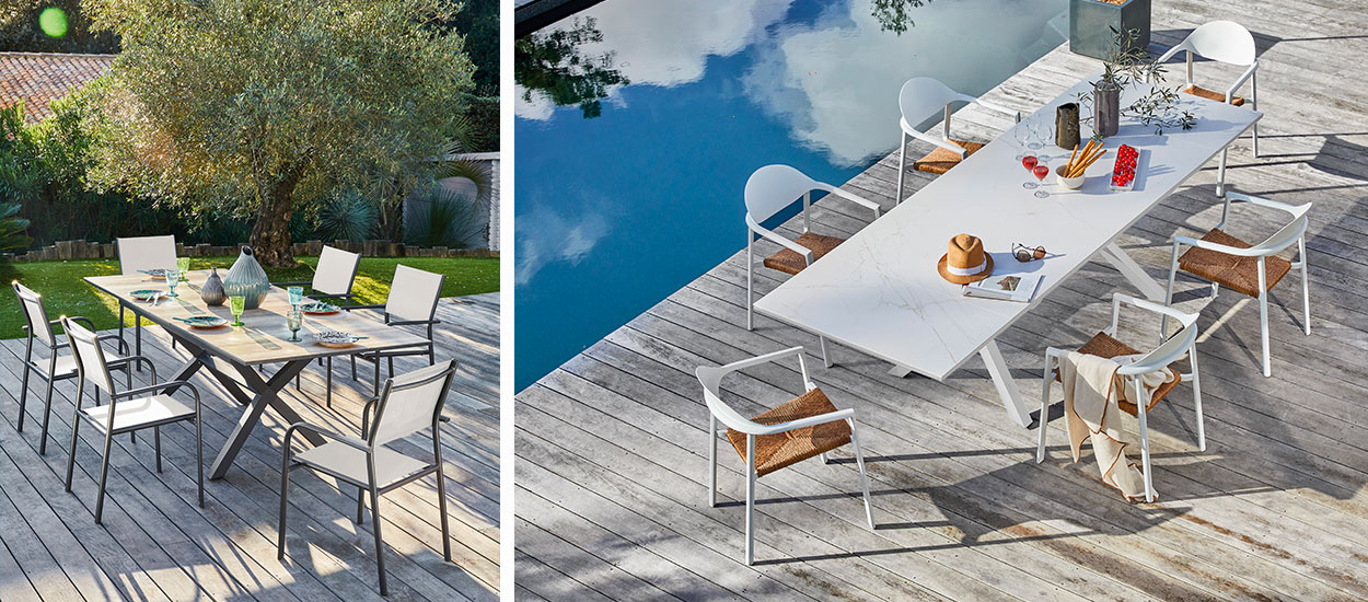 Matière, format, couleur : comment faire une table sur-mesure pour votre terrasse ?