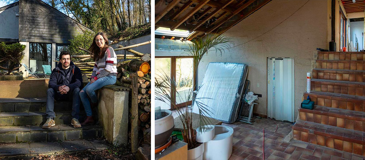 Un jeune couple se lance seul dans la rénovation d'une maison abandonnée