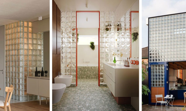 Tendance : Les briques de verre, nouvelle paroi stylée et lumineuse