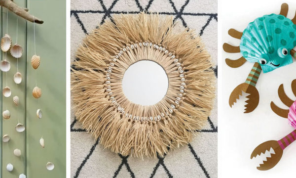 8 DIY à faire avec les coquillages de vos vacances