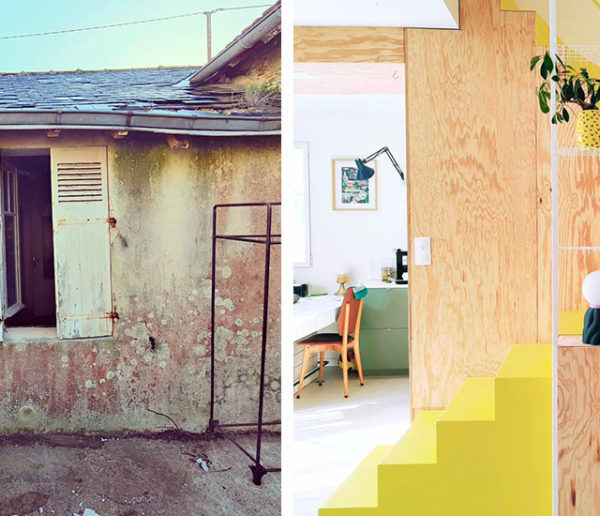 Elles transforment une ruine de 33m2 en une maison deux fois plus grande !