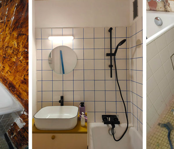Rénover sa salle de bains pour moins de 500 euros, c'est possible !