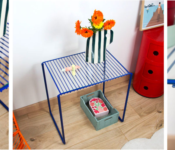 Tuto : Réalisez facilement une table basse filaire pop d'inspiration seventies