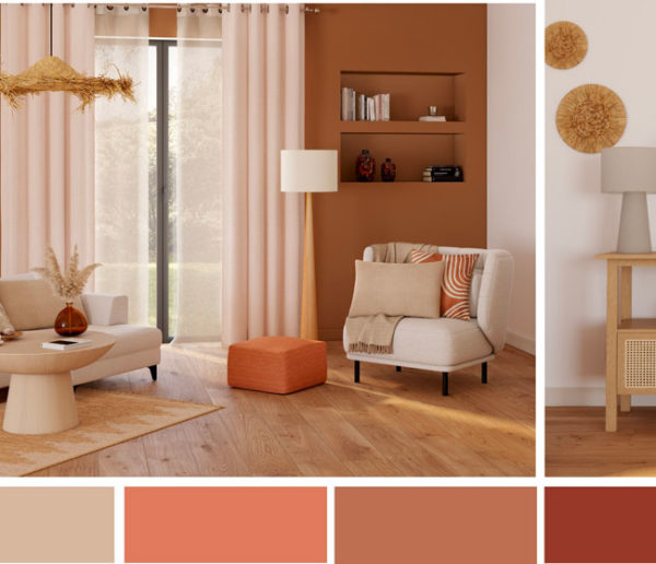 Tendance déco : Matières brutes et couleurs épicées pour une déco chaleureuse et naturelle