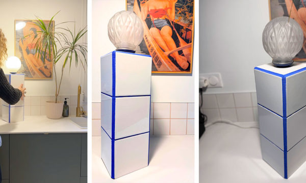 Tuto : Réalisez une lampe carrelée originale