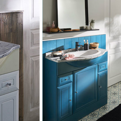 3 astuces faciles et rapides pour relooker un meuble de salle de bains