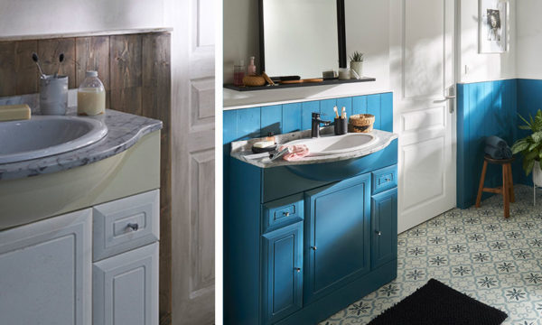 3 astuces faciles et rapides pour relooker un meuble de salle de bains