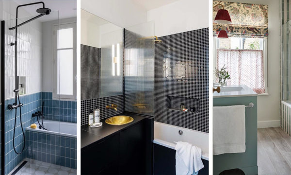 Baignoire-douche : 7 inspirations pour adopter cette solution 2-en-1 chez vous
