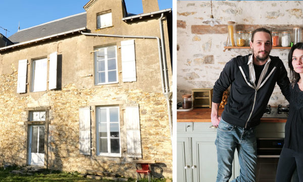 Ils rénovent une maison de maître du XVIIIe siècle avec du DIY et de la récup'
