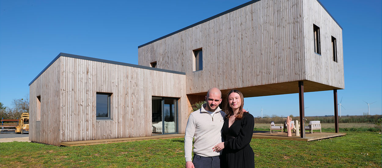 Une maison container pour 80 000 € : le pari audacieux de Gabrielle et Léo !