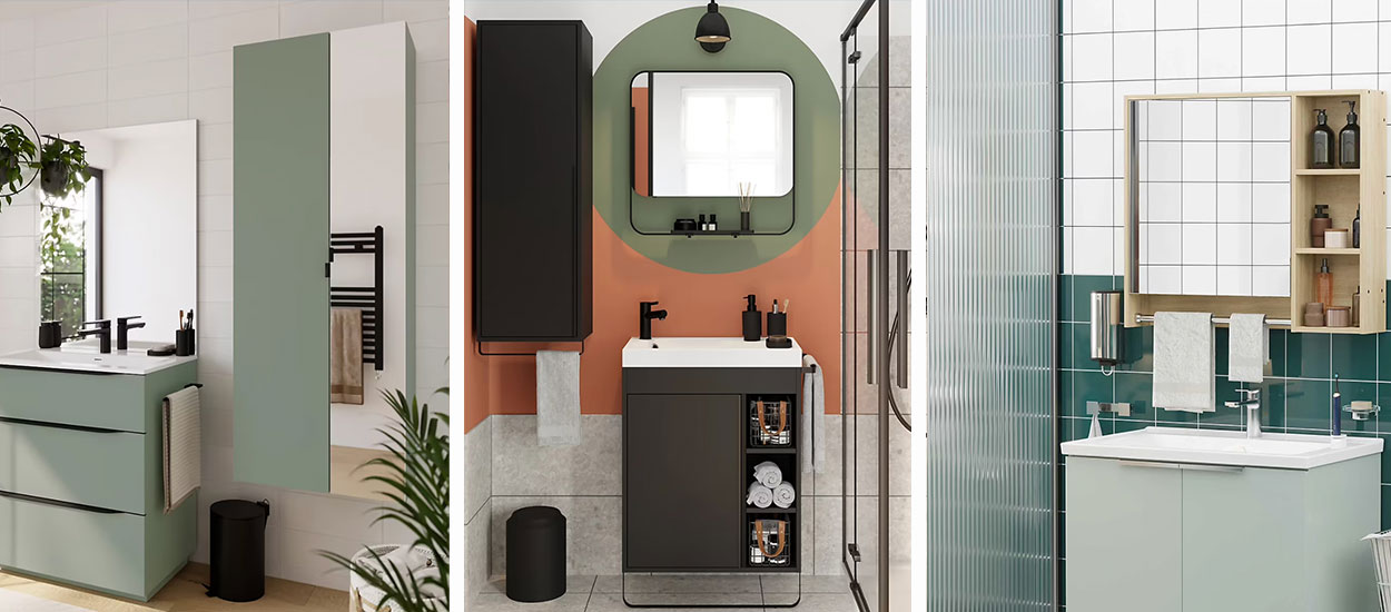 Petites salles de bains : les meilleurs miroirs pratiques