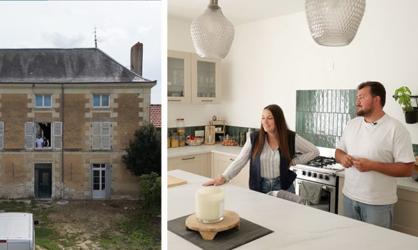Ce couple rénove seul une maison de maître de 1800