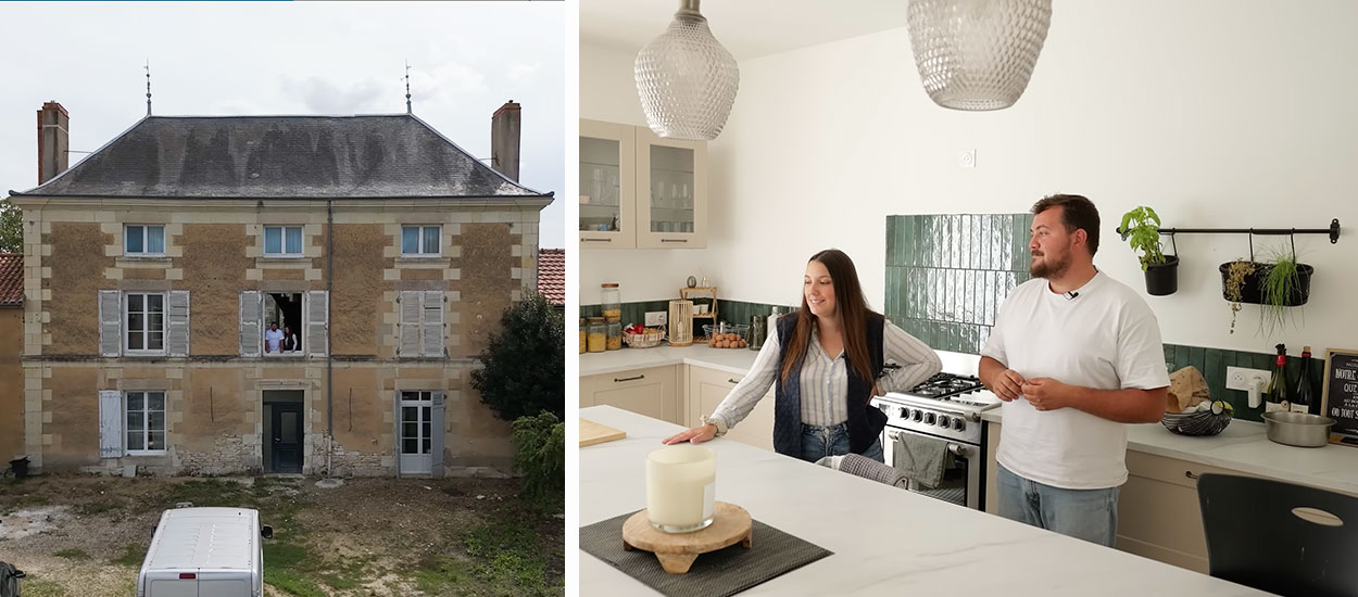 Ce couple rénove seul une maison de maître de 1800