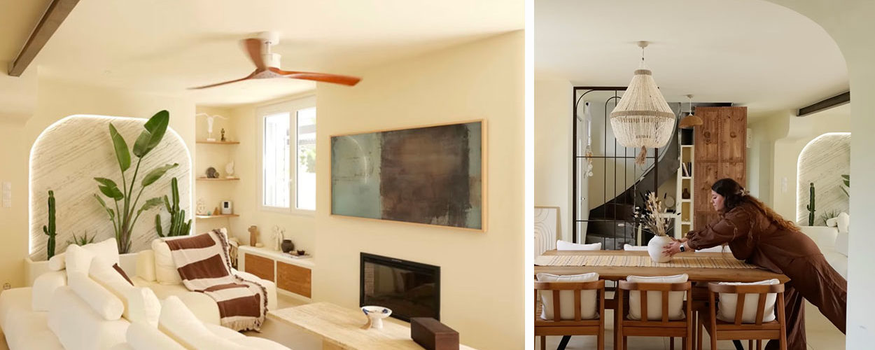 Ils ont transformé leur maison des années 70 en cocon bohème et chaleureux