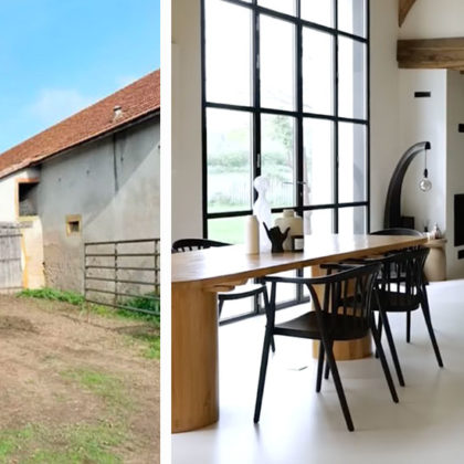 En Bourgogne, Cécile transforme une grange familiale avec une piscine intérieure