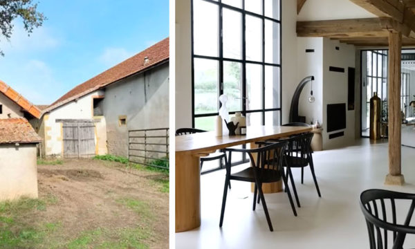 En Bourgogne, Cécile transforme une grange familiale avec une piscine intérieure