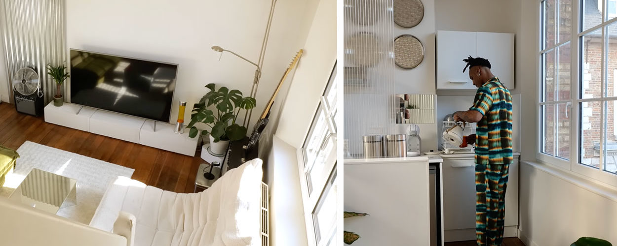 Il détourne des matériaux de construction pour une déco 100% DIY !