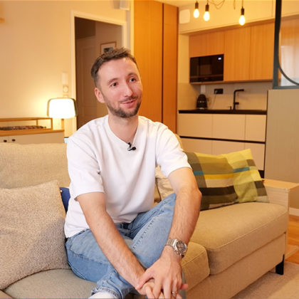 Il a transformé son appartement en 3 mois avant la naissance de son bébé