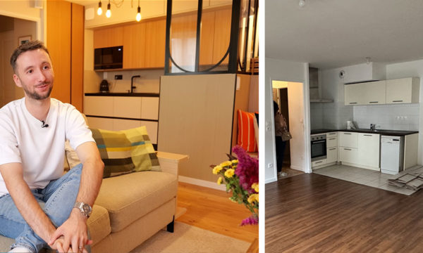 Il a transformé son appartement en 3 mois avant la naissance de son bébé