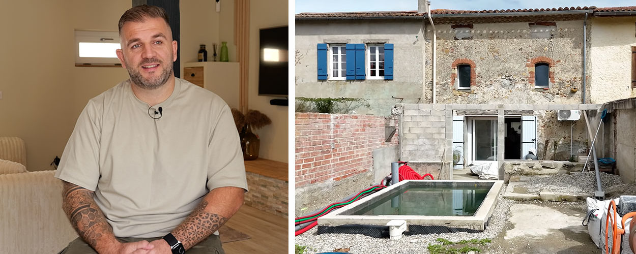 Avant / Après : Il rénove une étable tout seul sans expérience